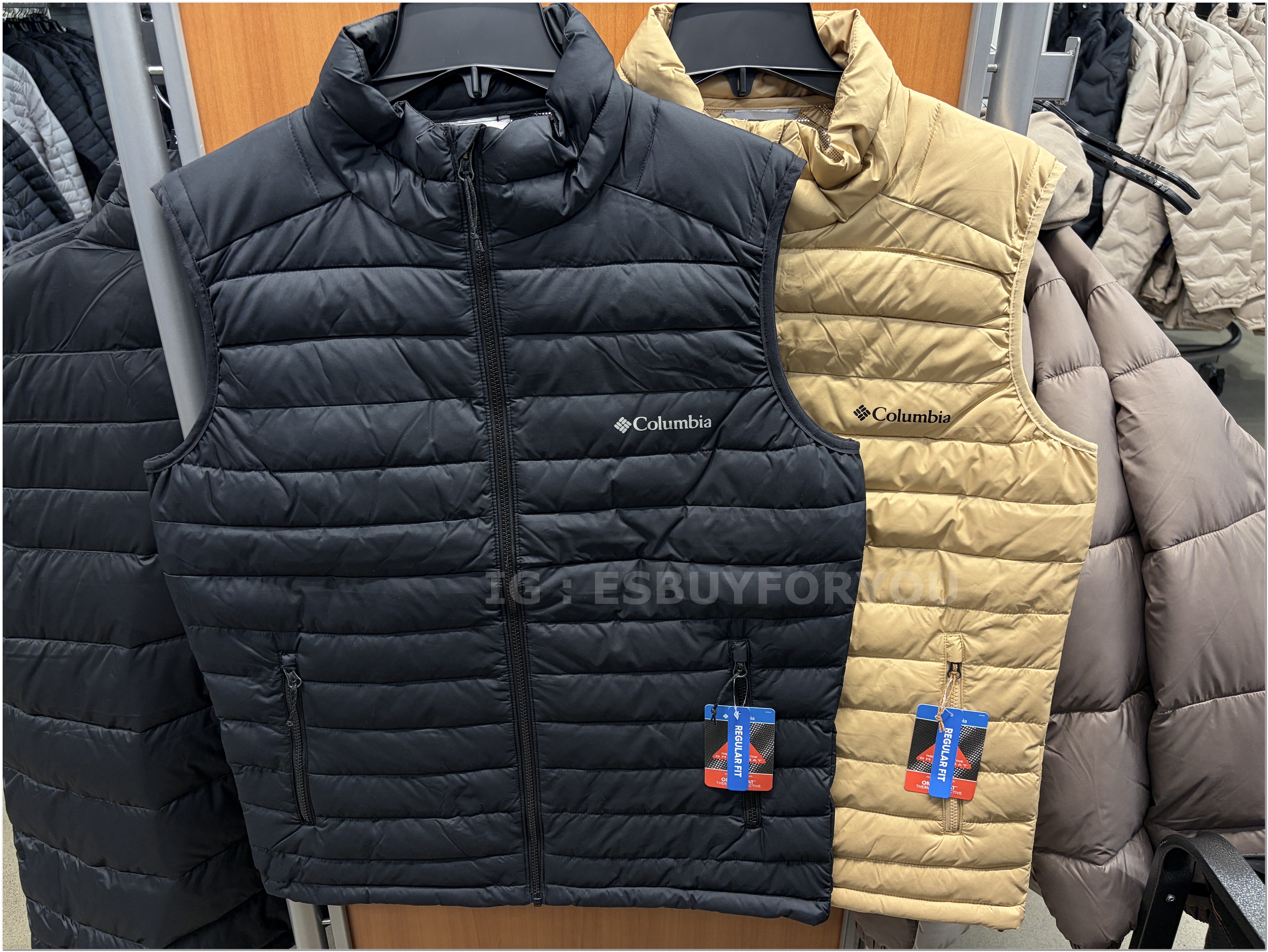 【限時】Columbia  男大人 Omni-Heat鋁點 背心 (2色)