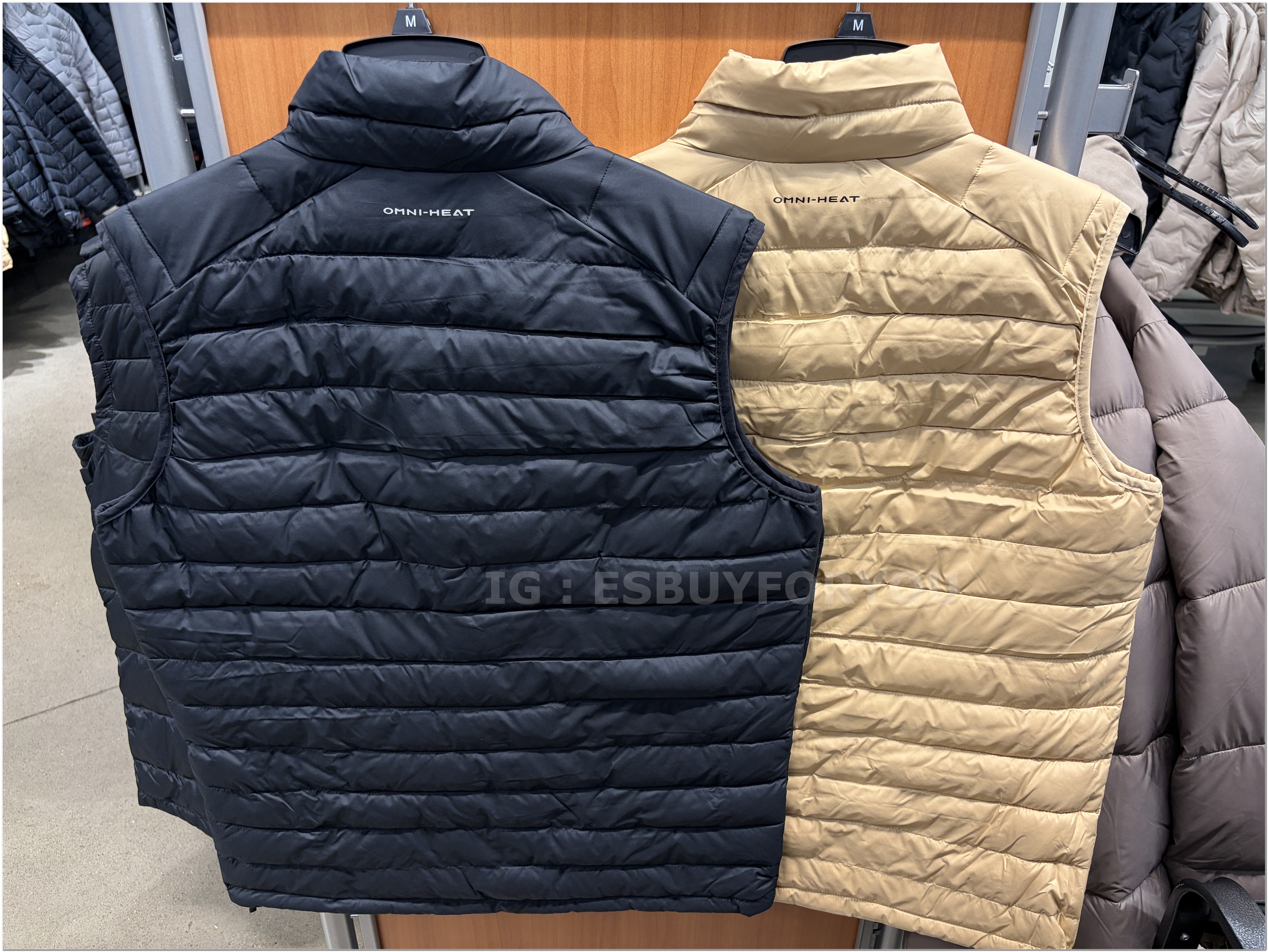 【限時】Columbia  男大人 Omni-Heat鋁點 背心 (2色)