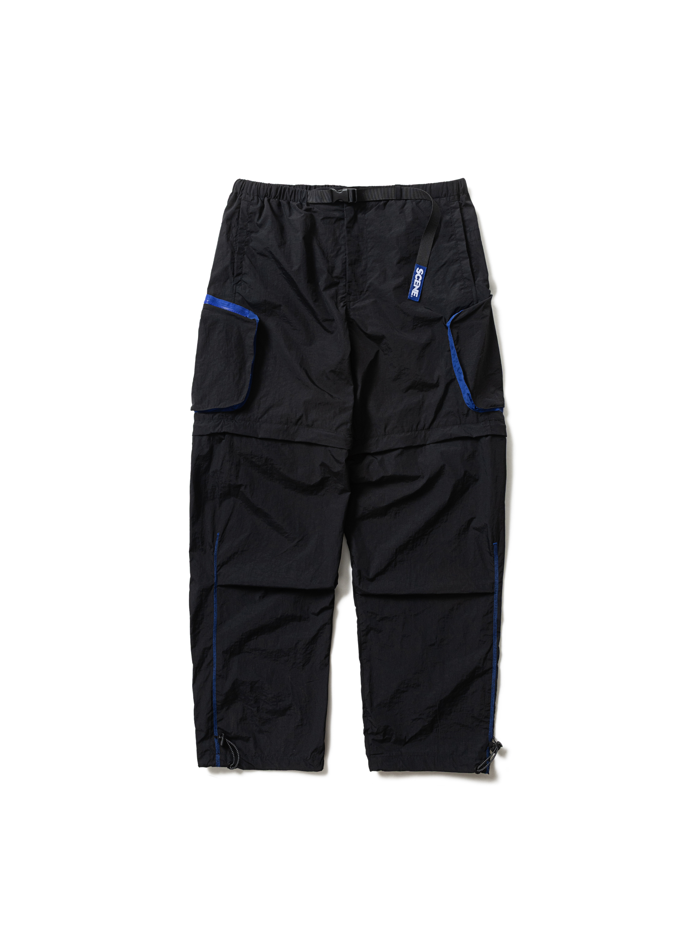 SC CONVERTIBLE TECH PANTS // BLK