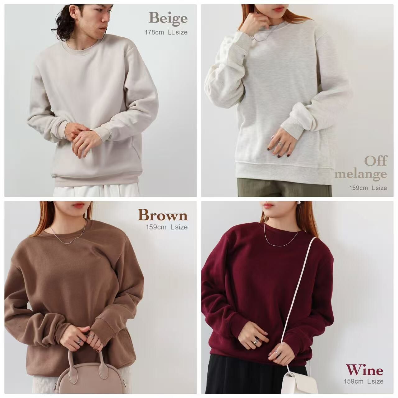 【預購】JM100508 男女同款 Oversized 衛衣