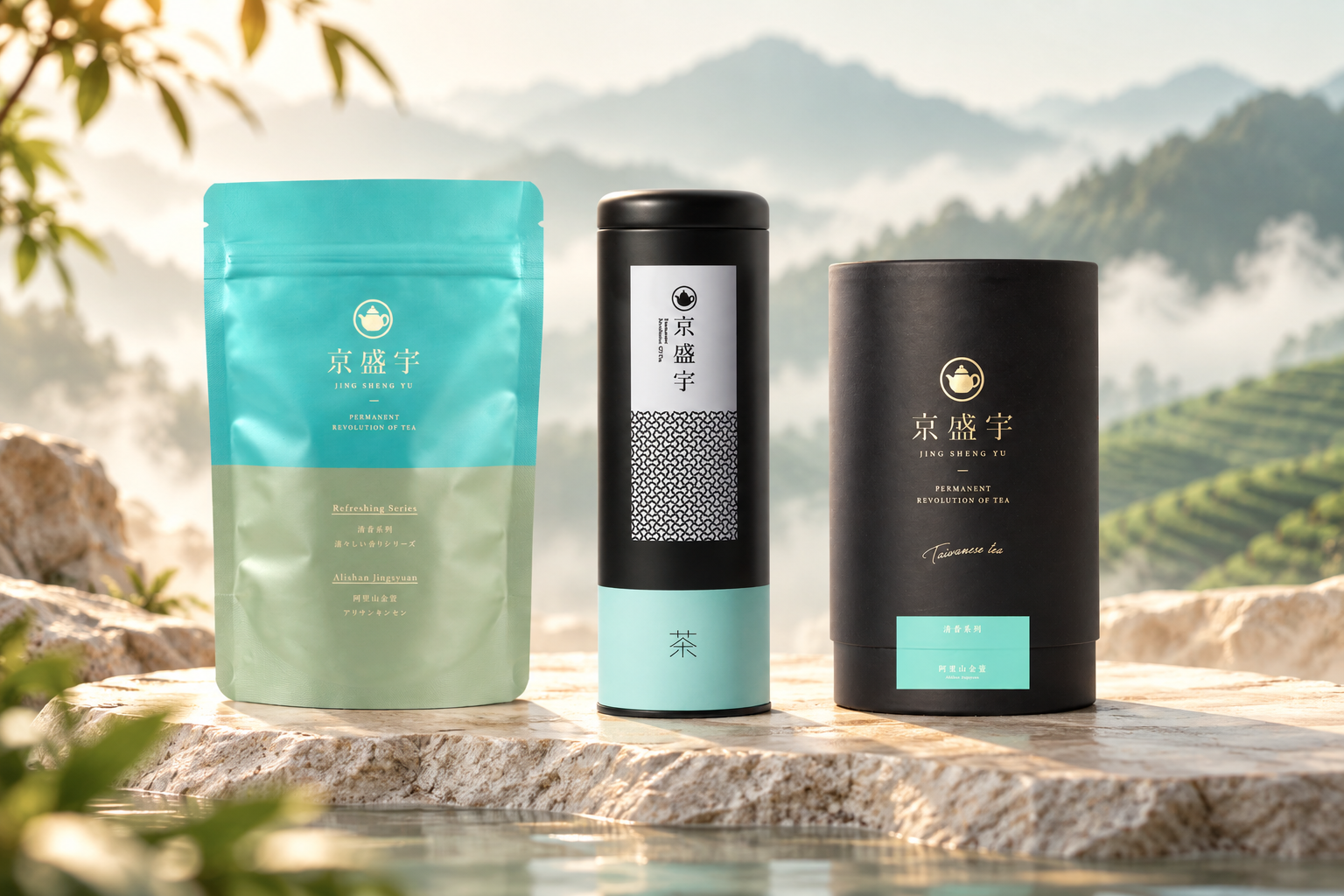 京盛宇阿里山金萱茶系列