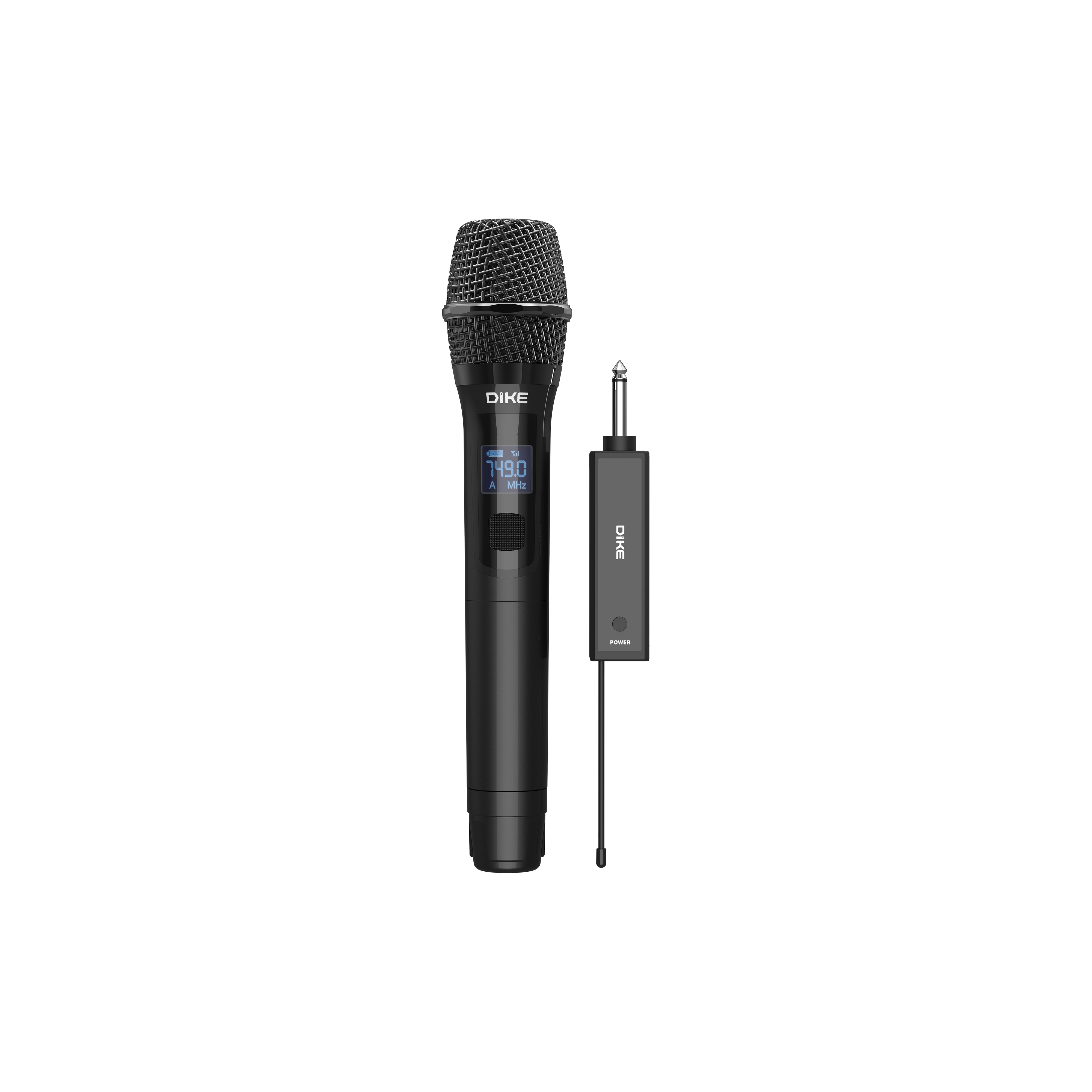 DIKE Hedone歡唱樂動UHF無線麥克風 DVM170BK