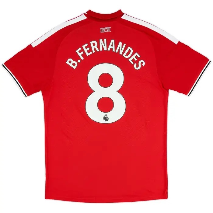 2026 Manchester United Authentic Home Shirt with EPL Nameset (單號碼)