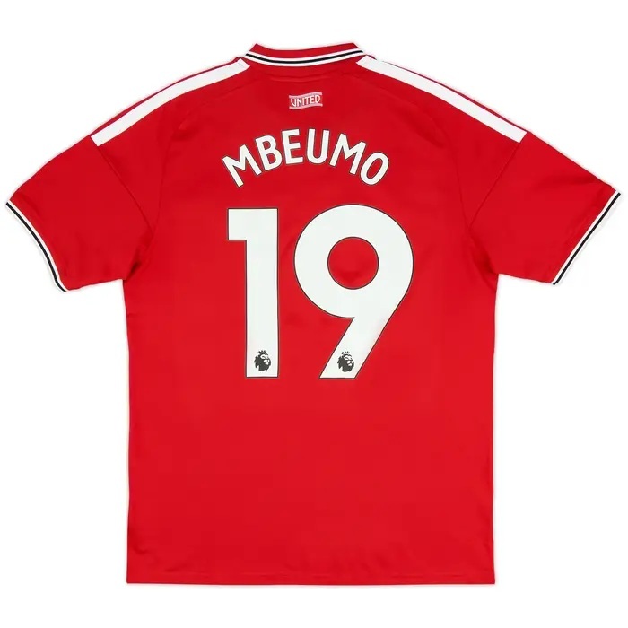 2026 Manchester United Authentic Home Shirt with EPL Nameset (雙號碼)
