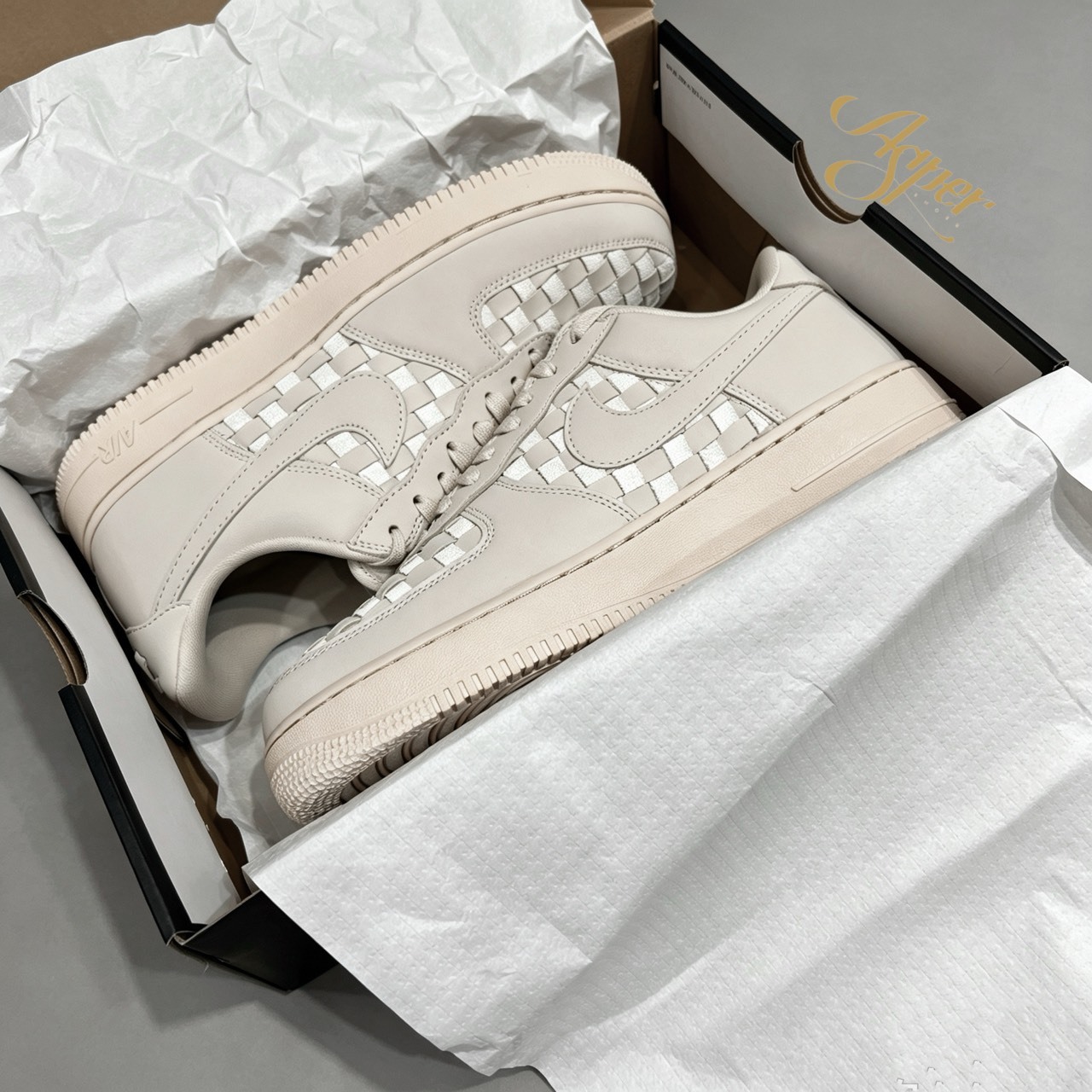 【官網限定】Nike Air Force 1 Low Retro Premium''Woven Pale Ivory'' 編織象牙白 IM5755-100 IX