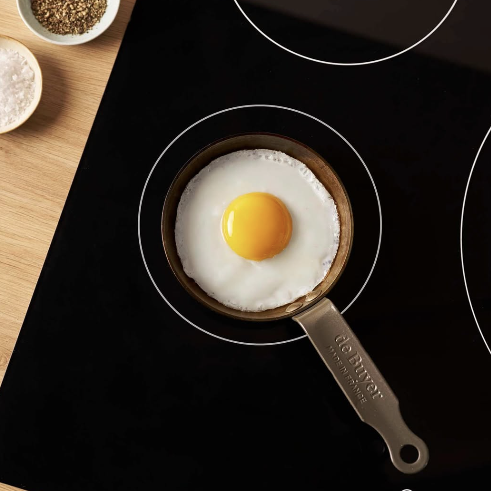 Mineral B | 12 cm beeswax iron mini pancake pan