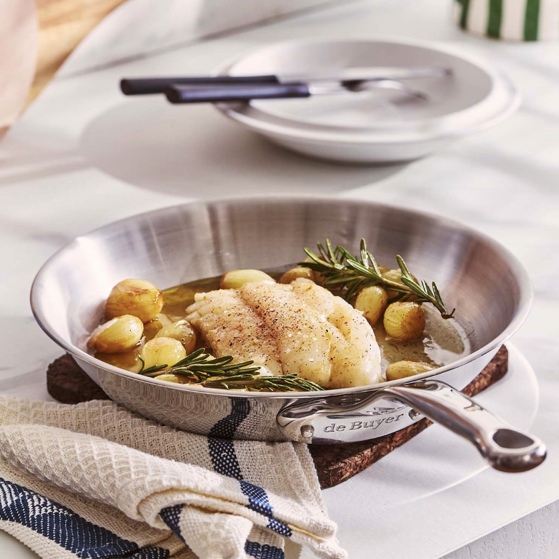 Affinity | Frypan 5-ply glossy st/steel ✩ NEW VISION