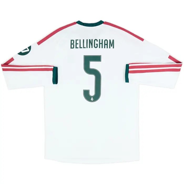 2026 Real Madrid Authentic LS Home Shirt with Nameset