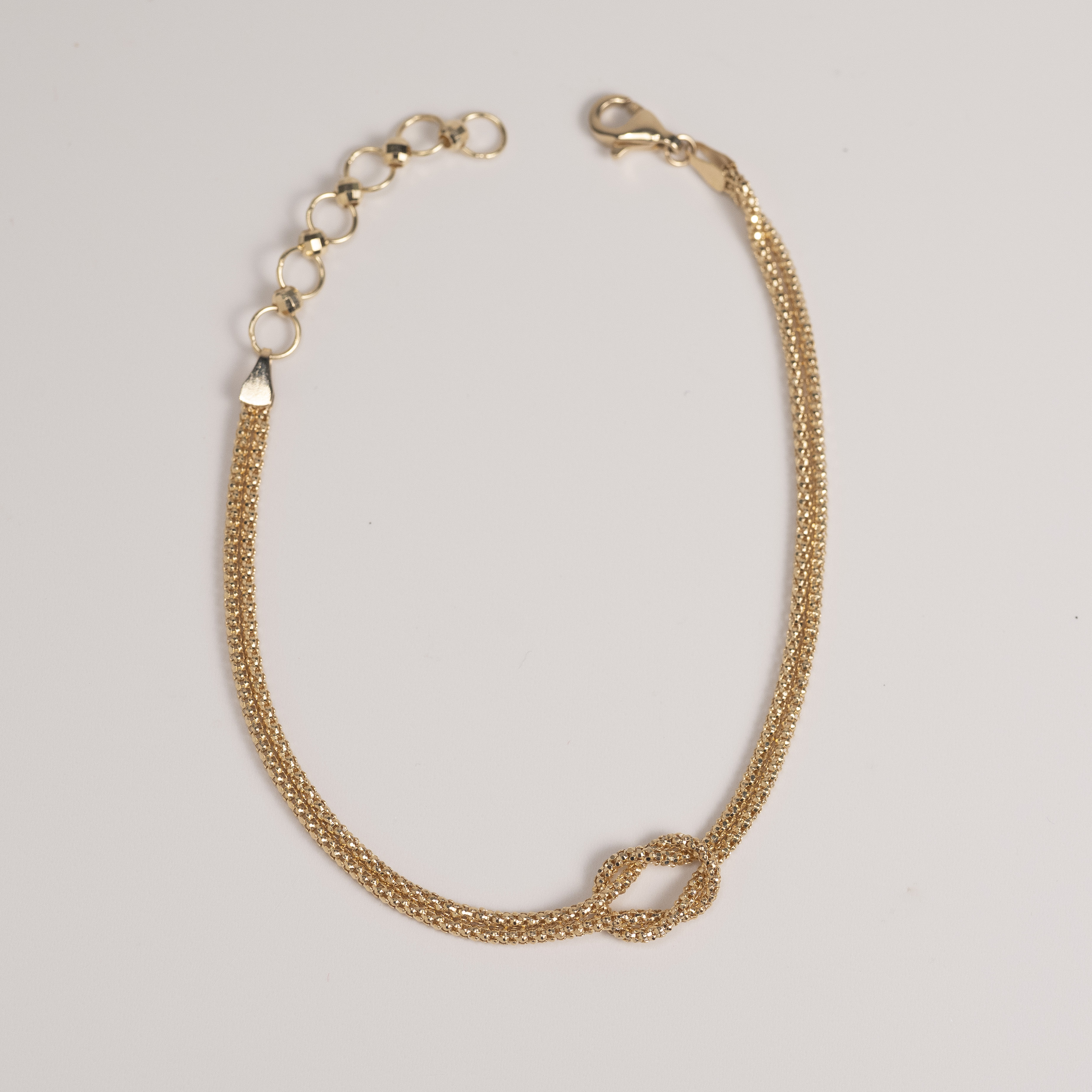 18K Tie Bracelet