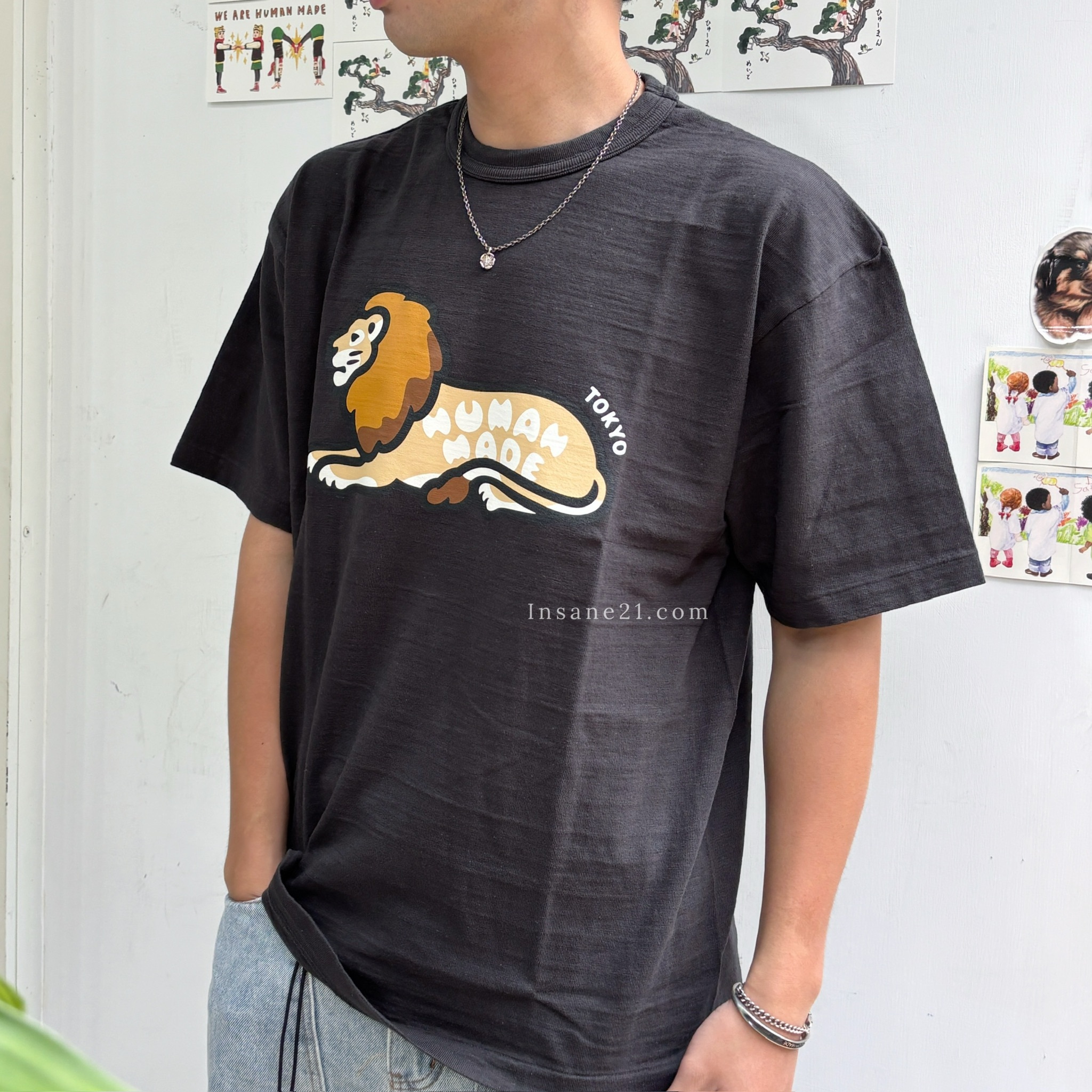 HUMAN MADE TOKYO 東京 動物短袖 上衣 旗艦店限定 HM32TE028