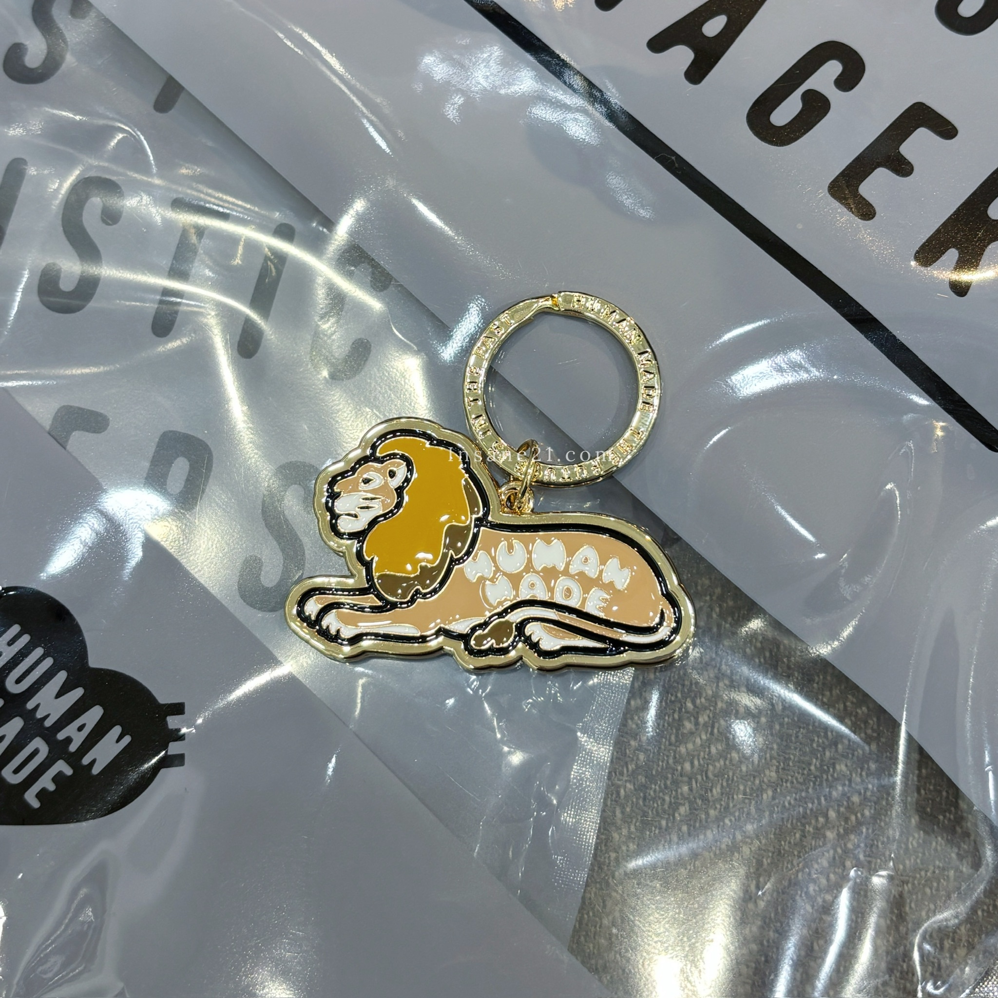HUMAN MADE ANIMAL KEYRING TOKYO 獅子 金屬 鑰匙圈 旗艦店限定