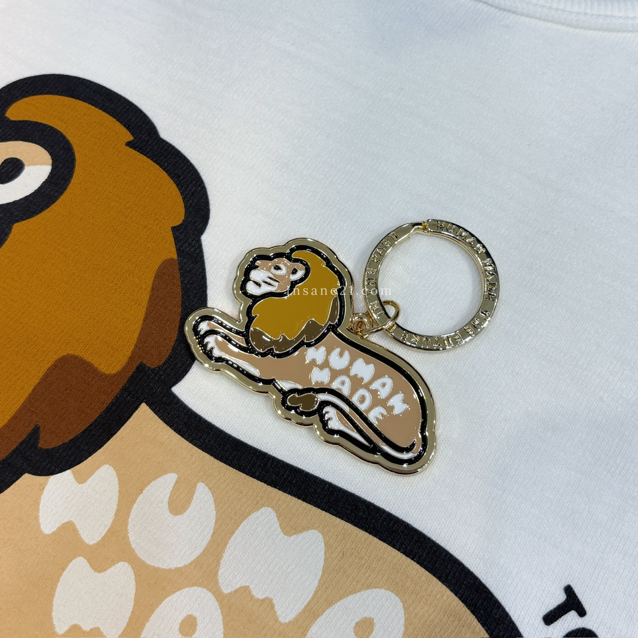 HUMAN MADE ANIMAL KEYRING TOKYO 獅子 金屬 鑰匙圈 旗艦店限定