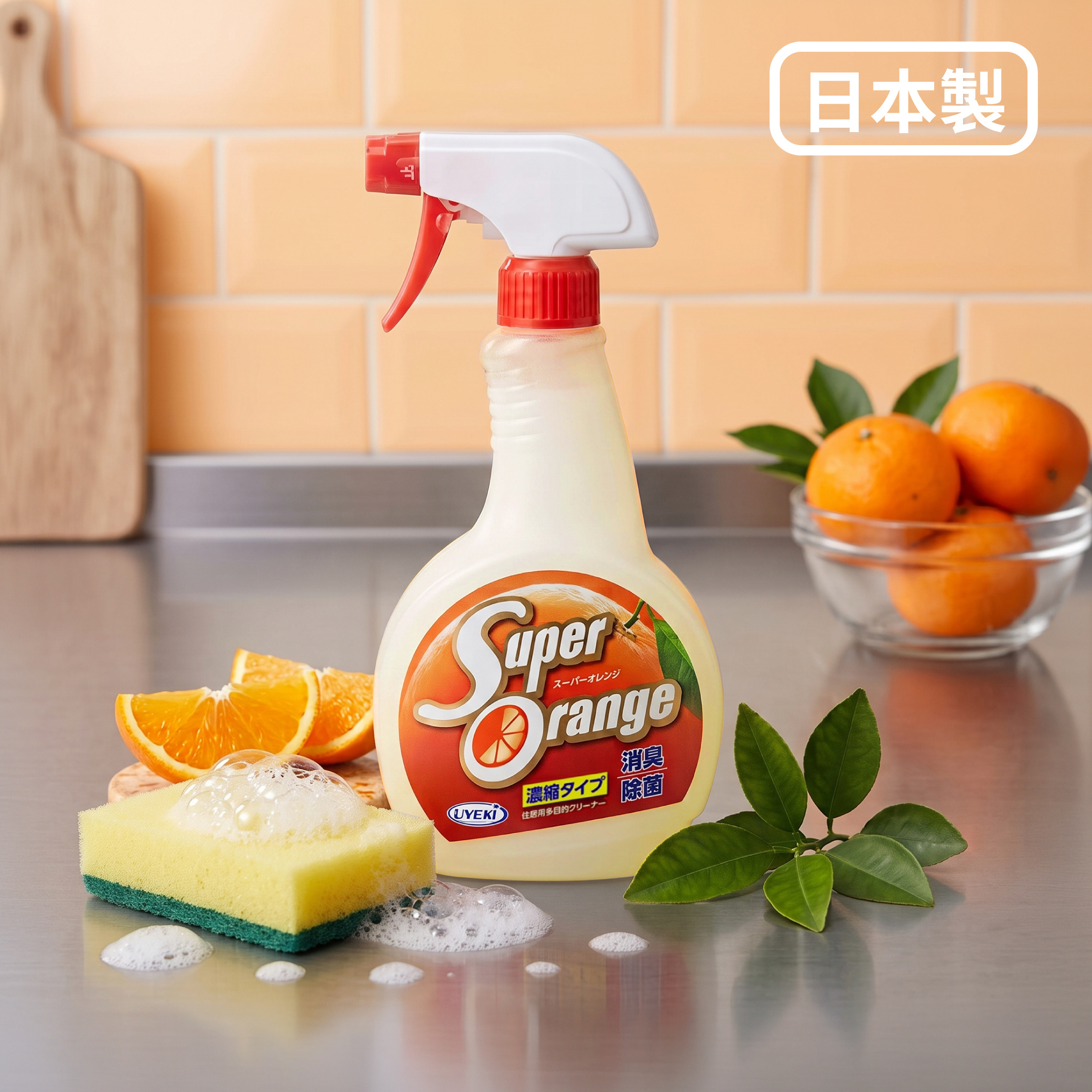 UYEKI — 橙油萬用清潔噴 (新裝加強版)