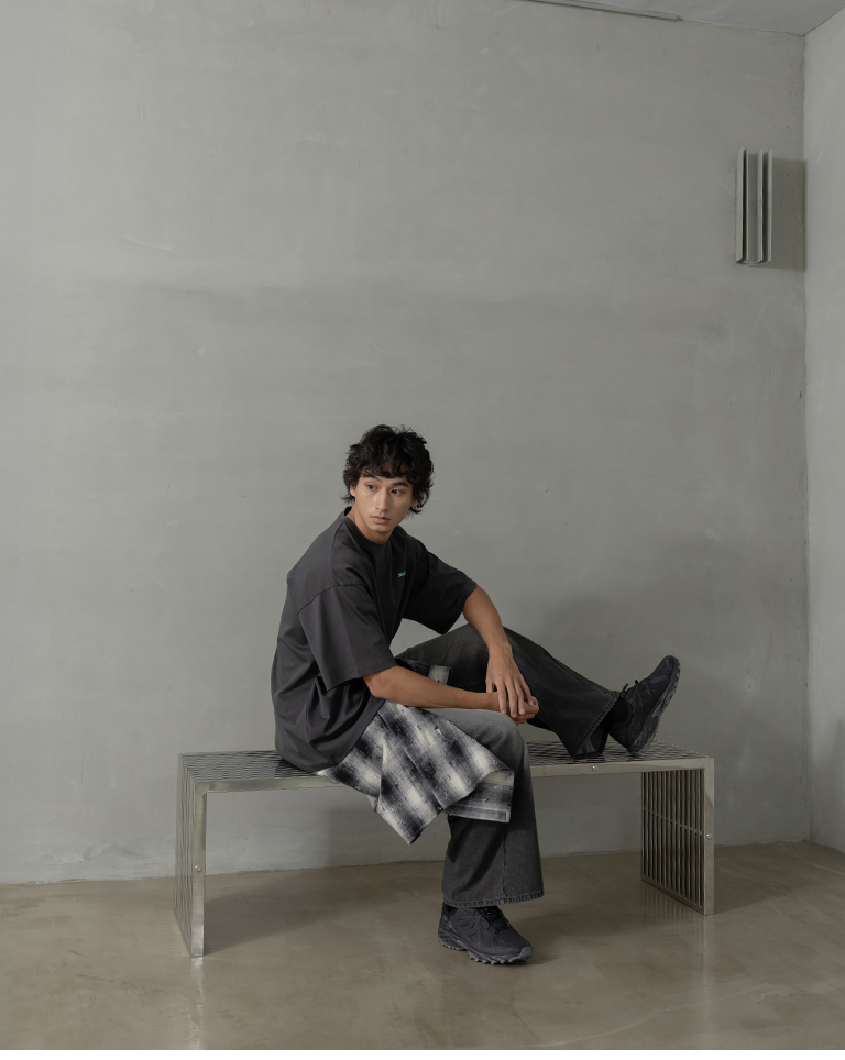 Men's Simple Washed Straight Leg Jeans - Black/Grey S/M/L/XL【04011883】in stock+pre-order