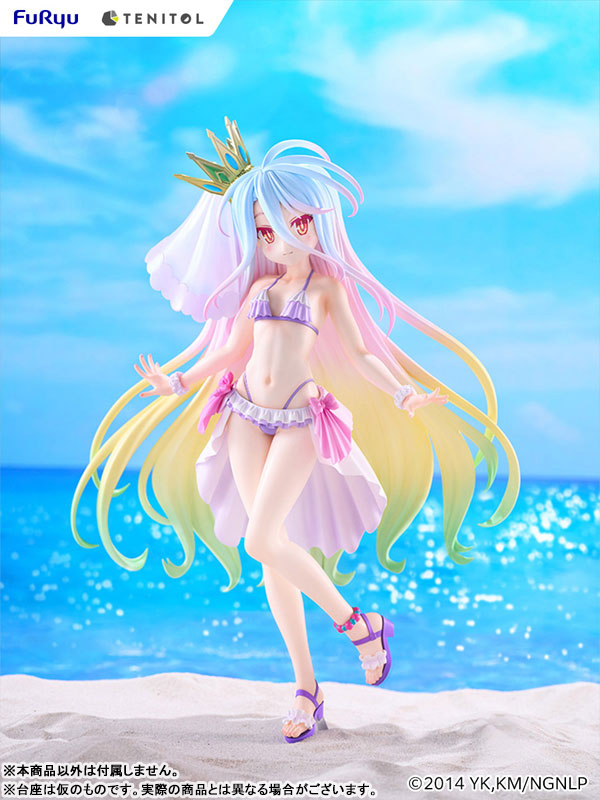 [TENITOL TALL]《No Game No Life》白 -泳裝