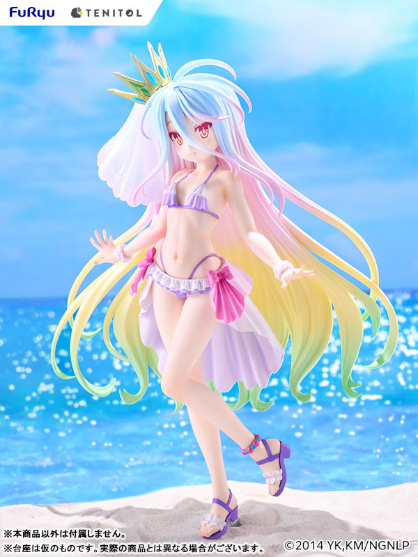 [TENITOL TALL]《No Game No Life》白 -泳裝