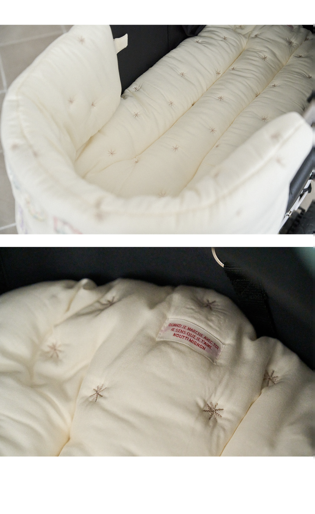 Noutti Luna Reversible Stroller Liner