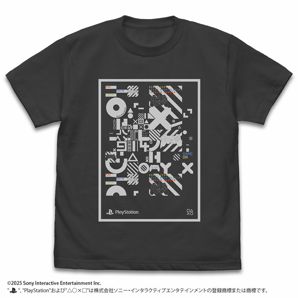 Tｼｬﾂ for PlayStation Typographic LifeformsVer./SUMI COSPA 101926