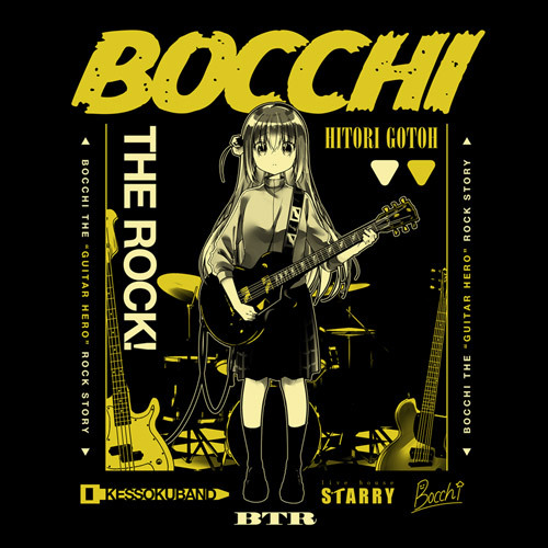 ぼっち･ざ･ろっく! Tｼｬﾂ/BLACK COSPA 101926