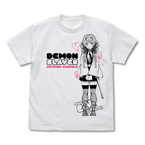 恋柱 甘露寺蜜璃 Tｼｬﾂ/WHITE COSPA 101926