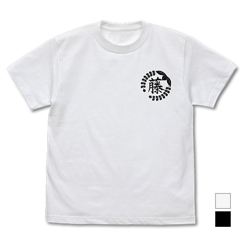 藤の花の家紋 Tｼｬﾂ/BLACK COSPA 101926