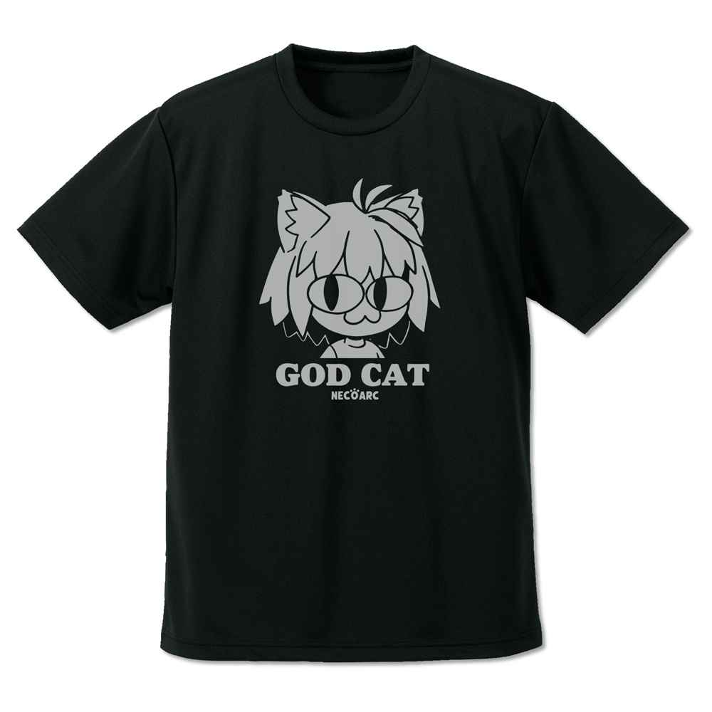 GOD CAT ﾈｺｱﾙｸ ﾄﾞﾗｲTｼｬﾂ/BLACK COSPA 101926