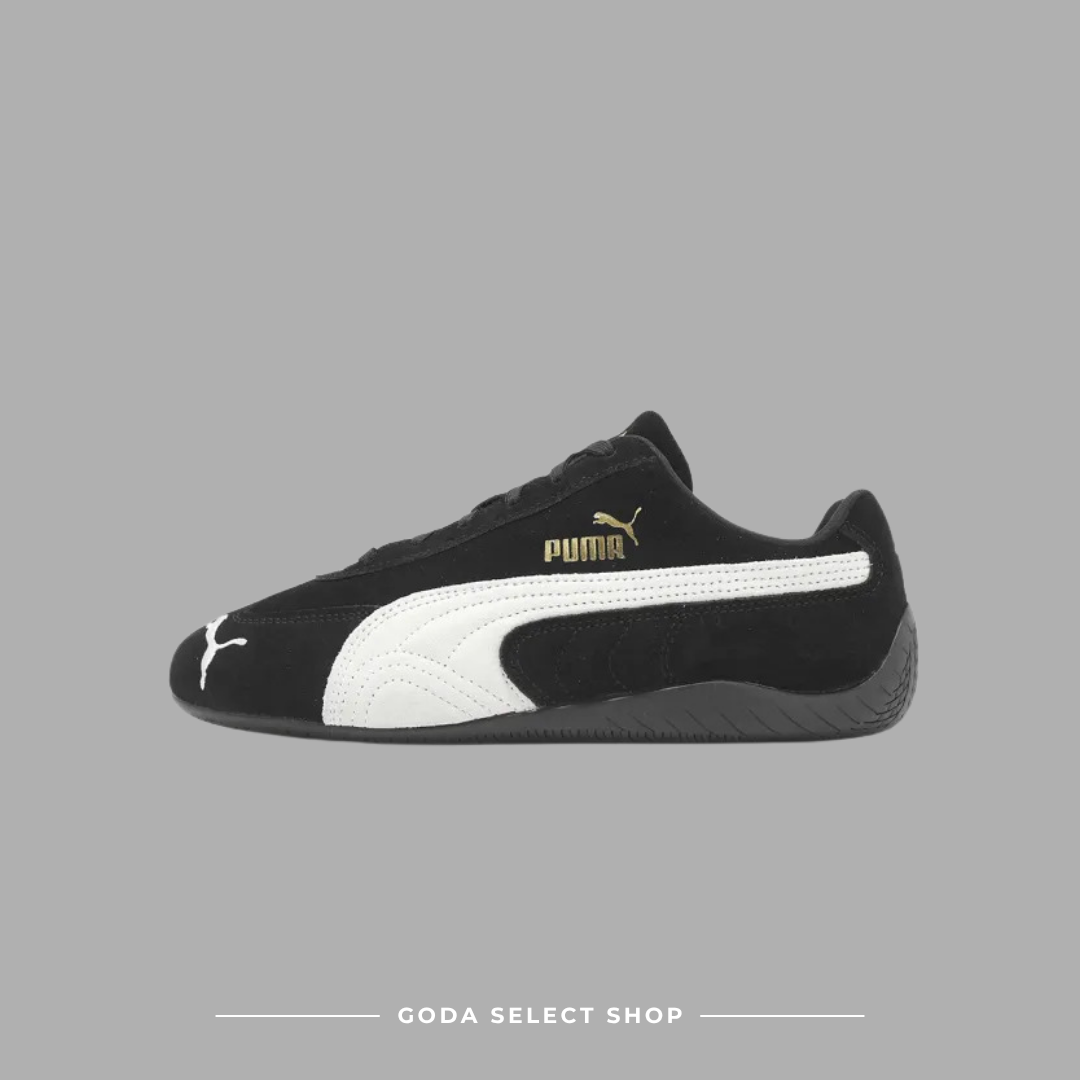 【Rosé朴彩英同款】PUMA SPEEDCAT OG 賽車鞋 復古 男女同款 黑白 398846-01