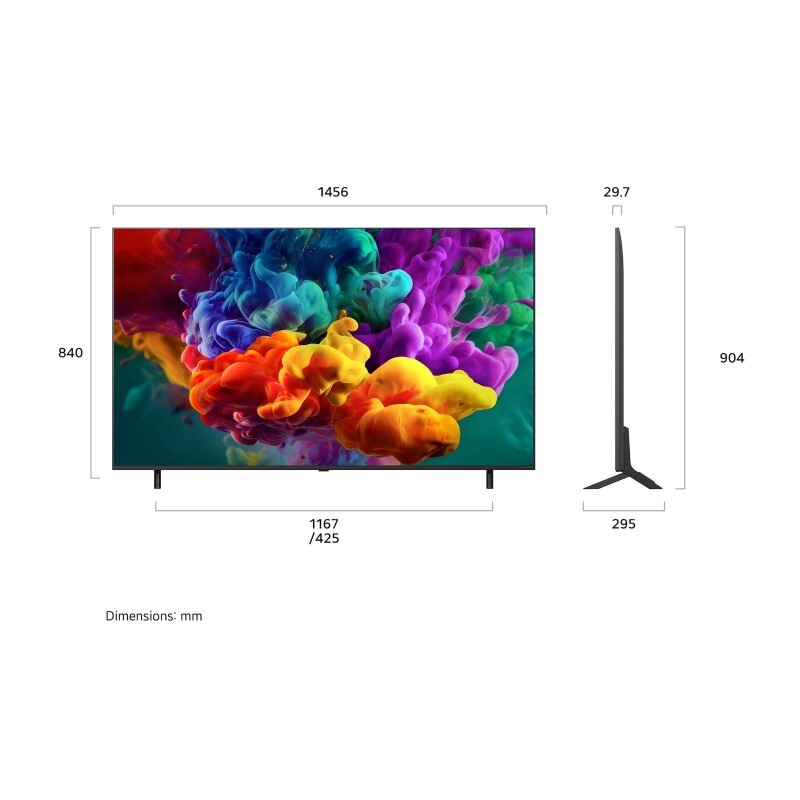 樂金 LG    65QNED85BCA‧65吋 QNED evo AI QNED85 Mini LED 4K 智能電視‧香港行貨,原廠3年全機保養‧