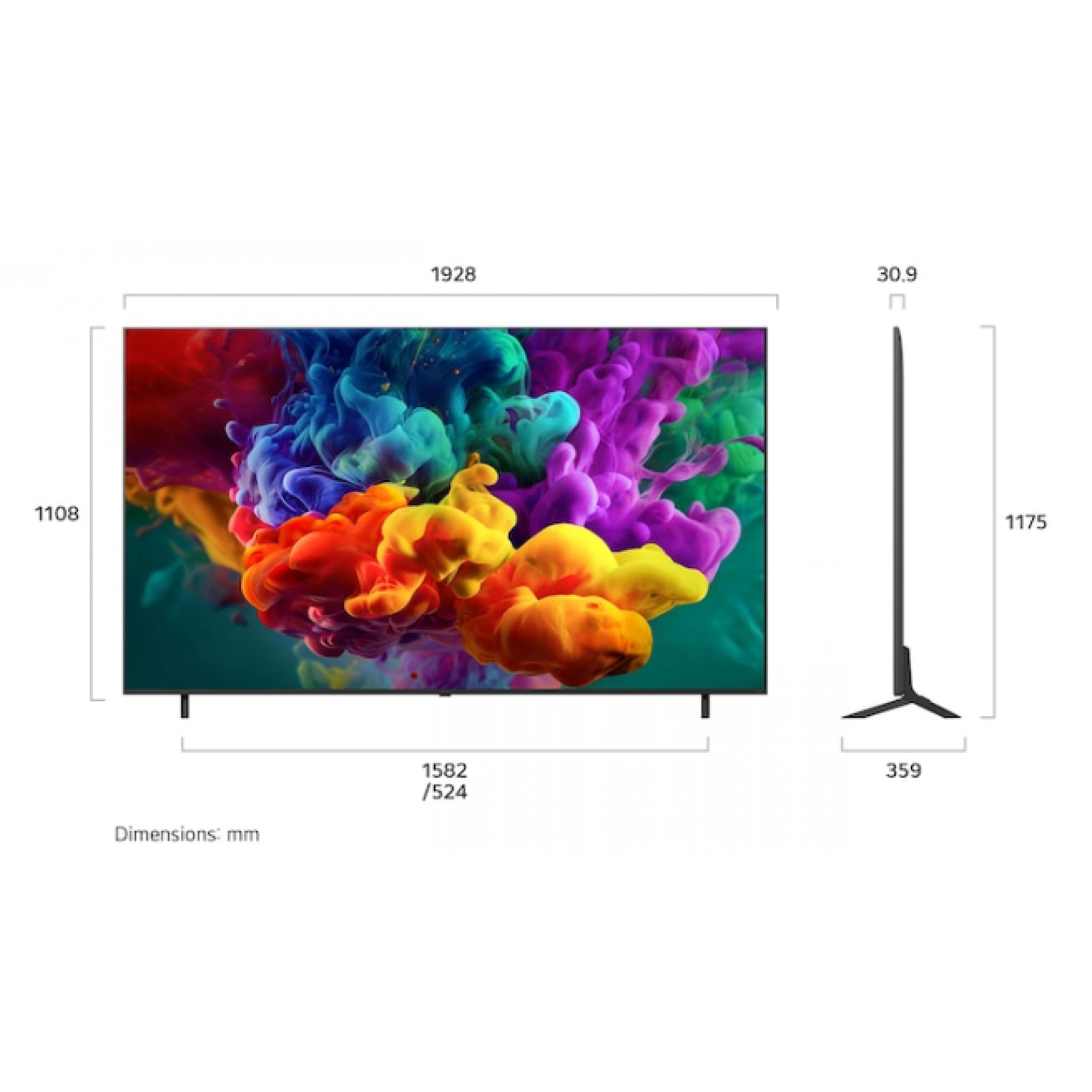 樂金 LG    86QNED85BCA‧86吋 QNED evo AI QNED85 Mini LED 4K 智能電視‧香港行貨,原廠3年全機保養‧