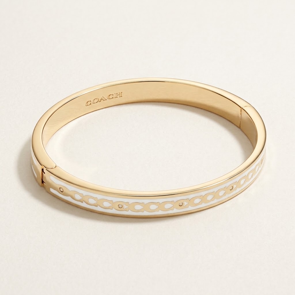 COACH 經典 SIGNATURE 琺瑯手鐲