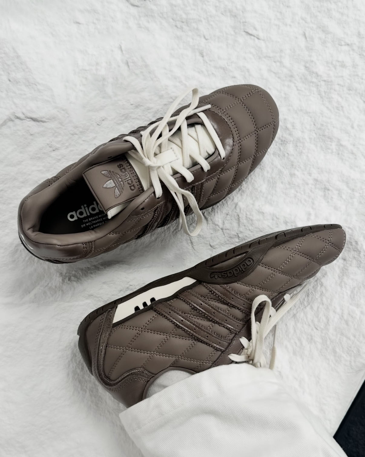 ADIDAS ORIGINALS ADIRACER LO 小香風 菱格紋 榛果奶油 拿鐵棕 咖啡 奶油白 米白 賽車鞋 女鞋 LB9760 / 預購