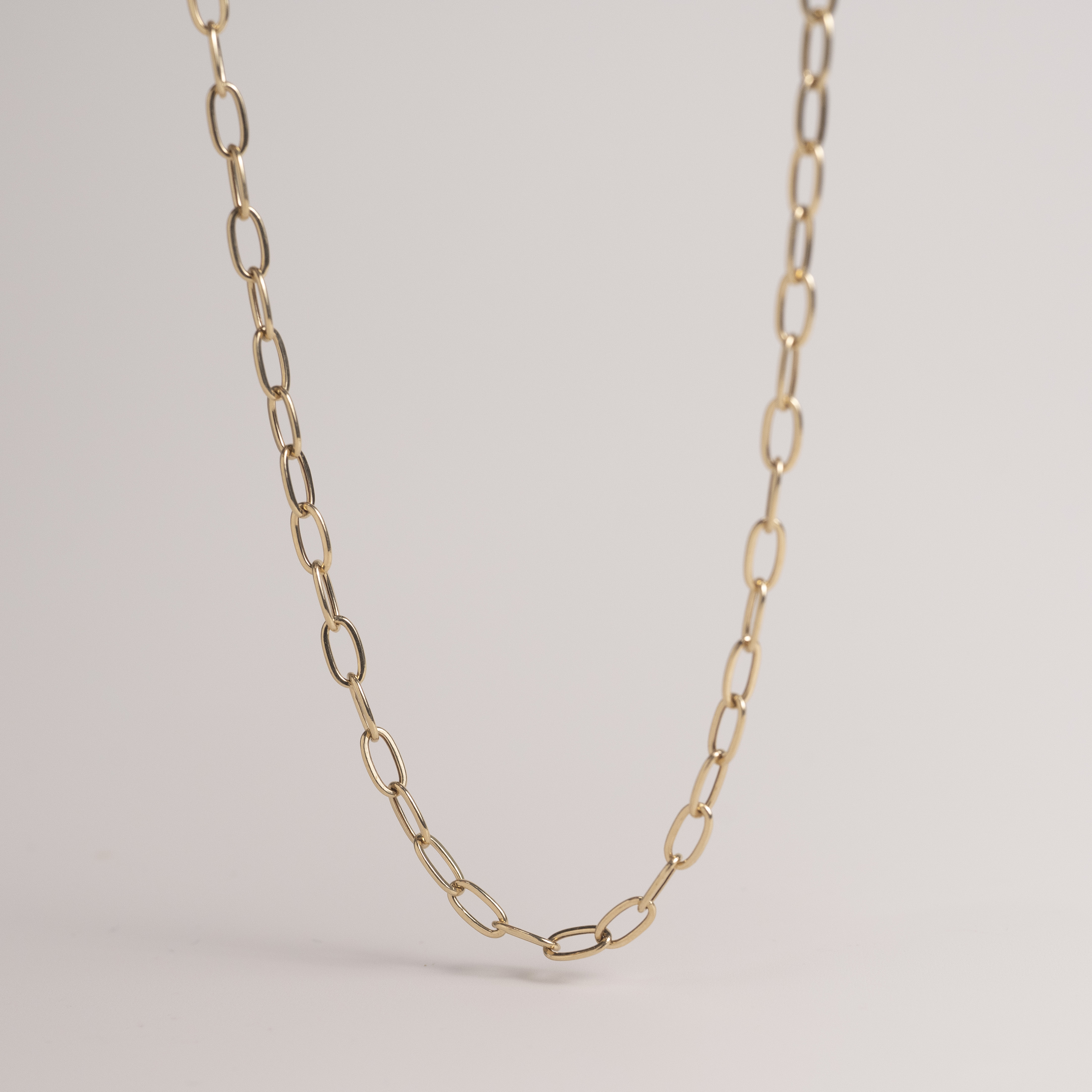 18K Cable Chain Necklace