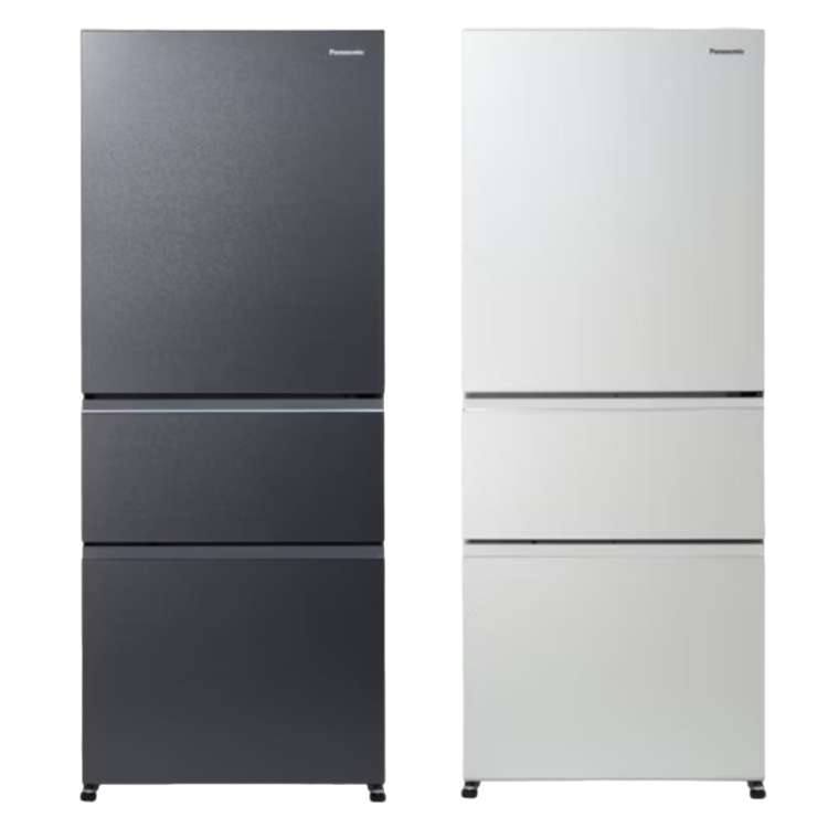 Panasonic 國際 日系上質 500L 一級能效 三門無邊框玻璃變頻冰箱(NR-C507XGS)