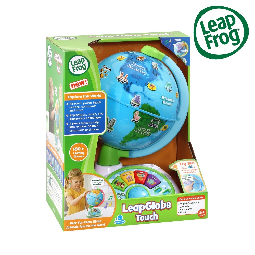 【LeapFrog】觸控學習地球儀(UK-英式發音)