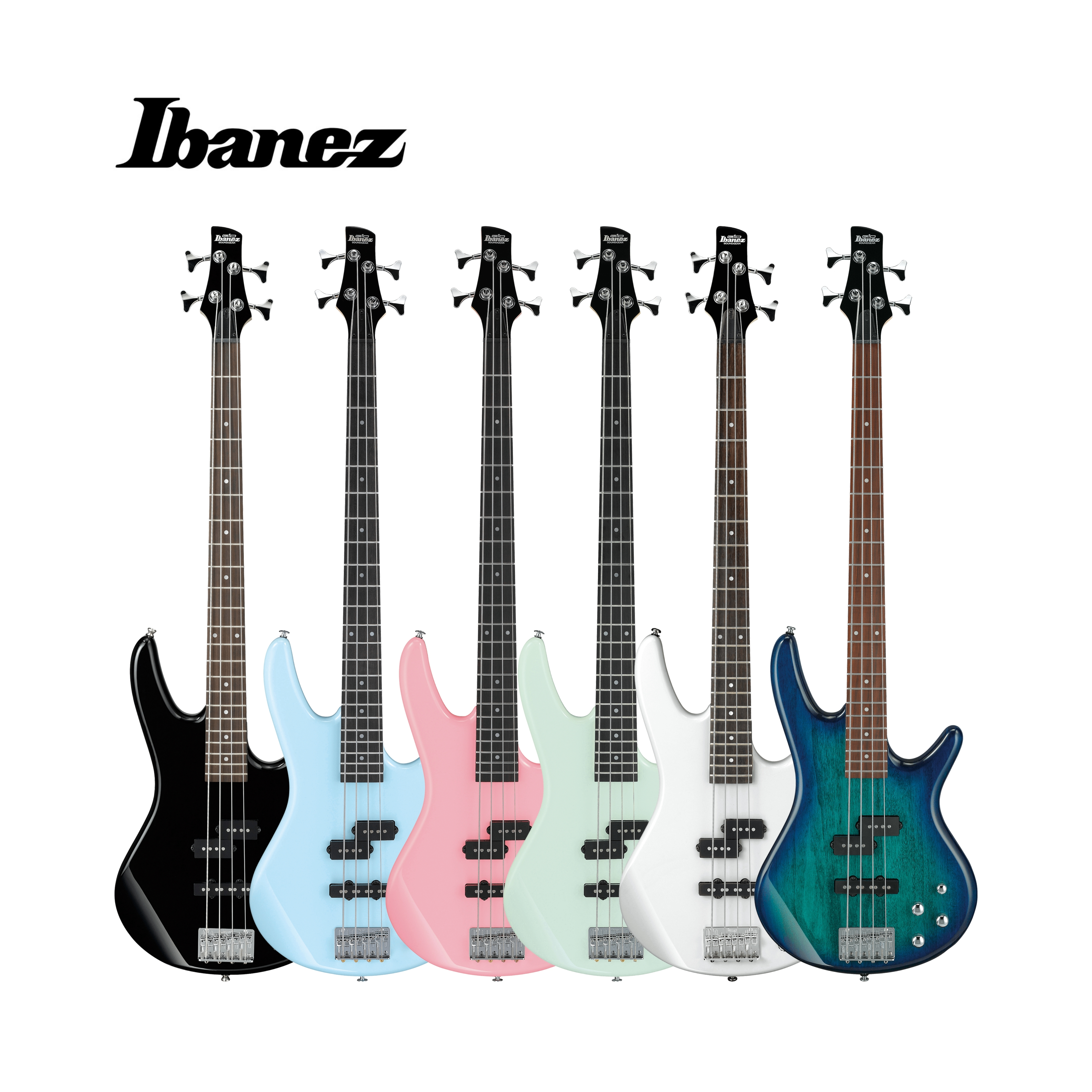 banez GSR200 BASS PJ拾音器系統 電貝斯 共六色