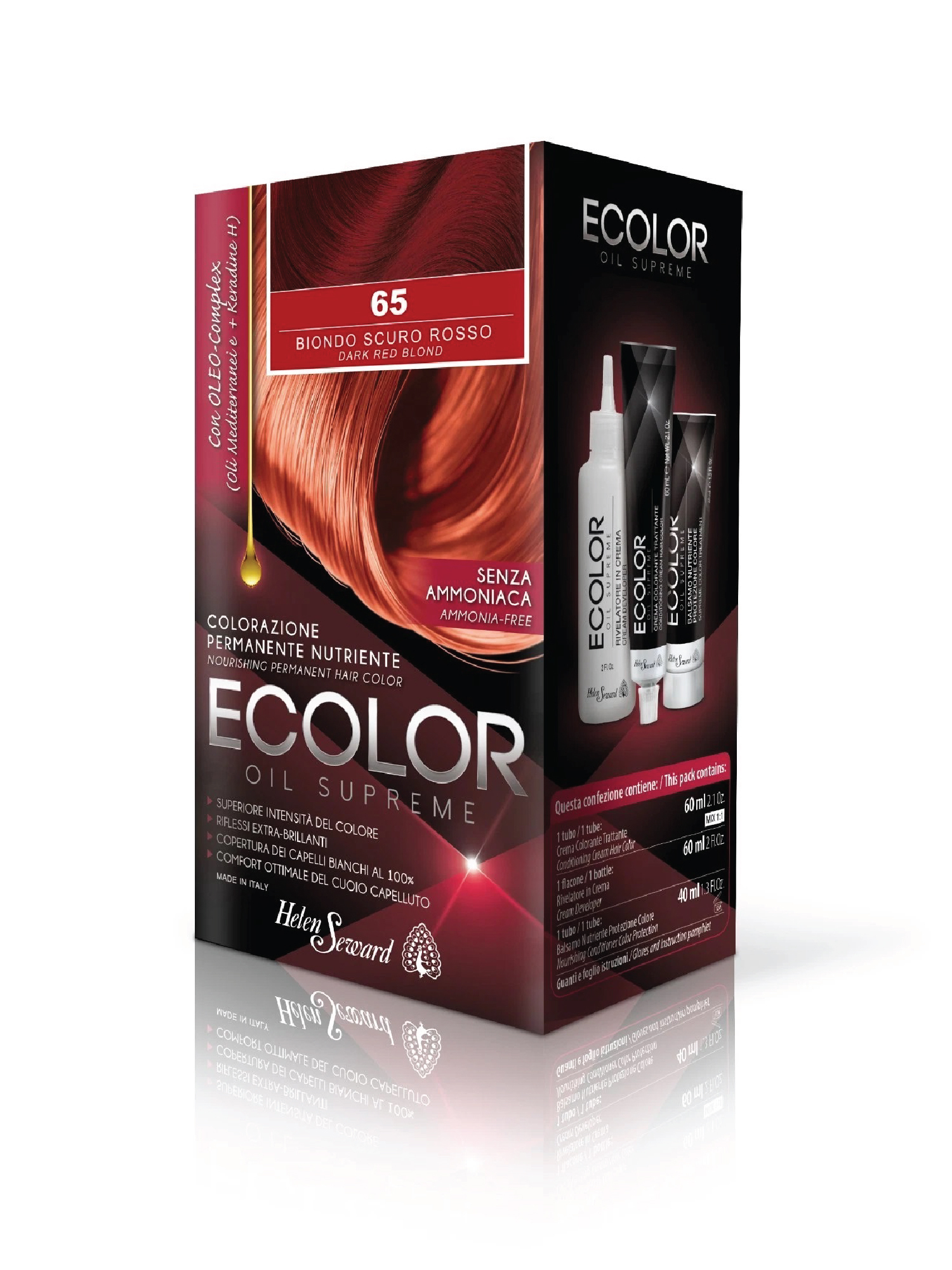 ECOLOR OIL SUPREME - Reds series (AMMONIA FREE)