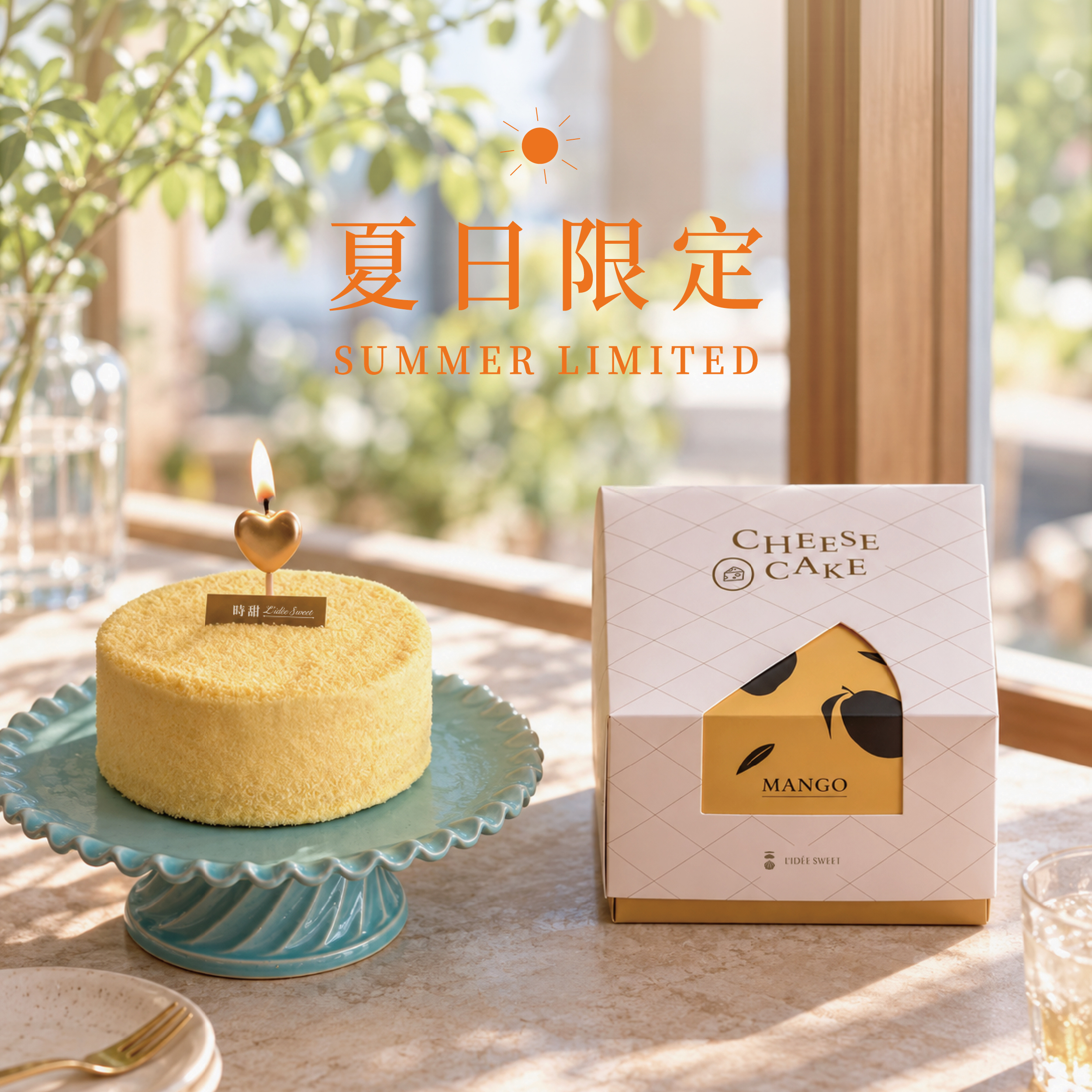【時甜】芒果牛奶雪映起司（門市現貨供應中，急需者歡迎來電預留；二日後取貨者請下單訂購）