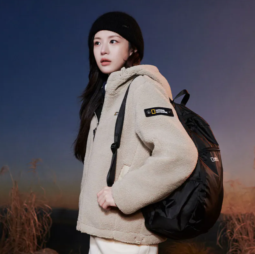 【預購】NATIONAL GEOGRAPHIC WKR100502 COSTONI 女裝刷毛連帽外套