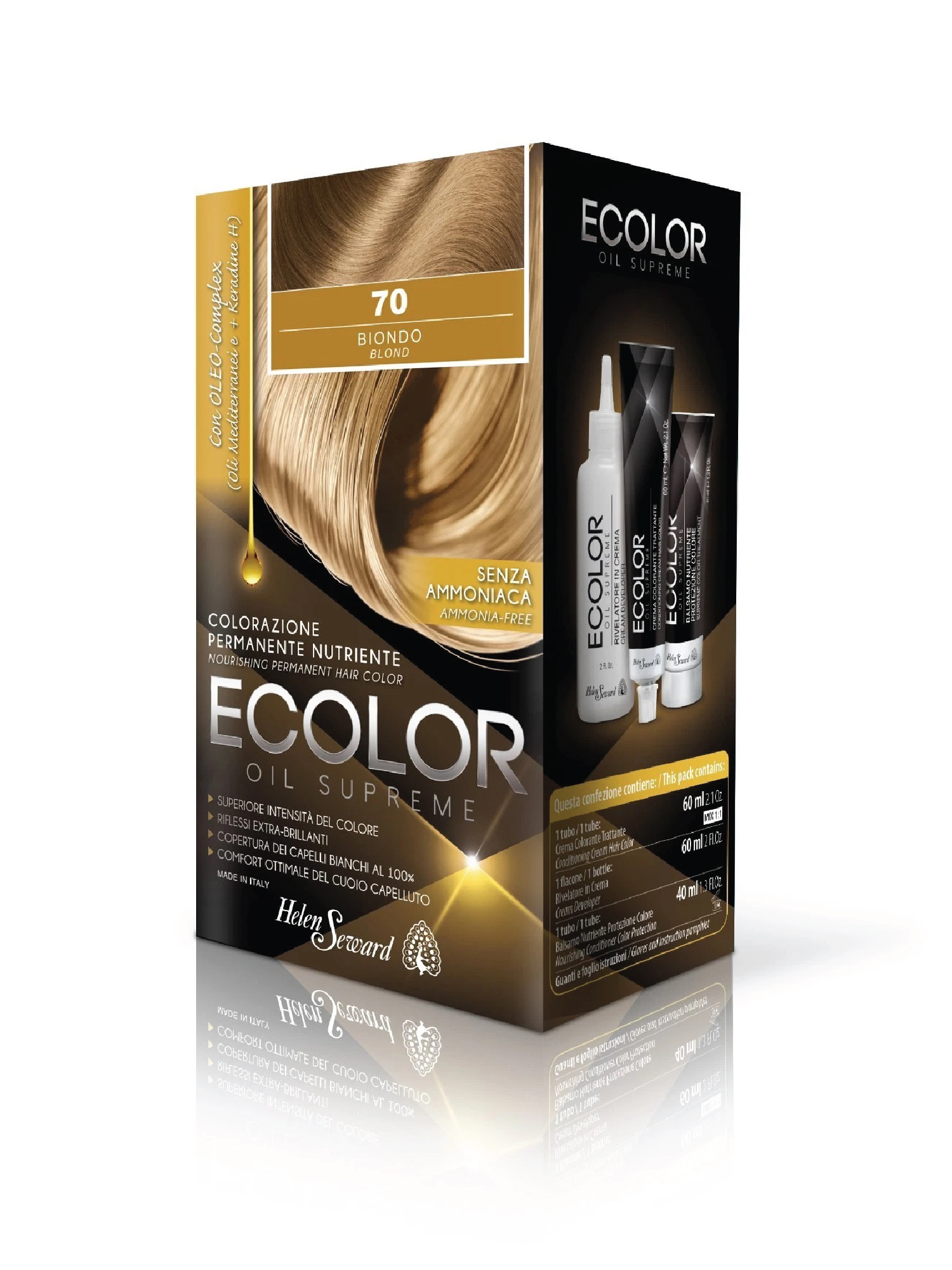 ECOLOR OIL SUPREME - Blond series (AMMONIA FREE)