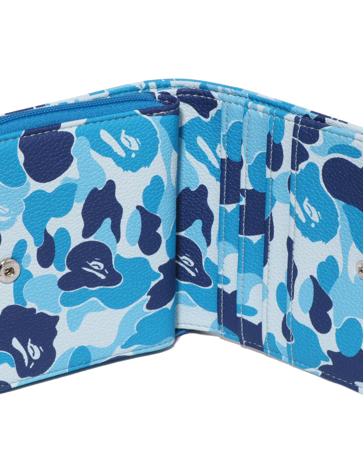 ☆ETW☆【EASY TO WEAR】BAPE APE ABC CAMO MINI WALLET 猿人 迷彩 皮包 零錢包