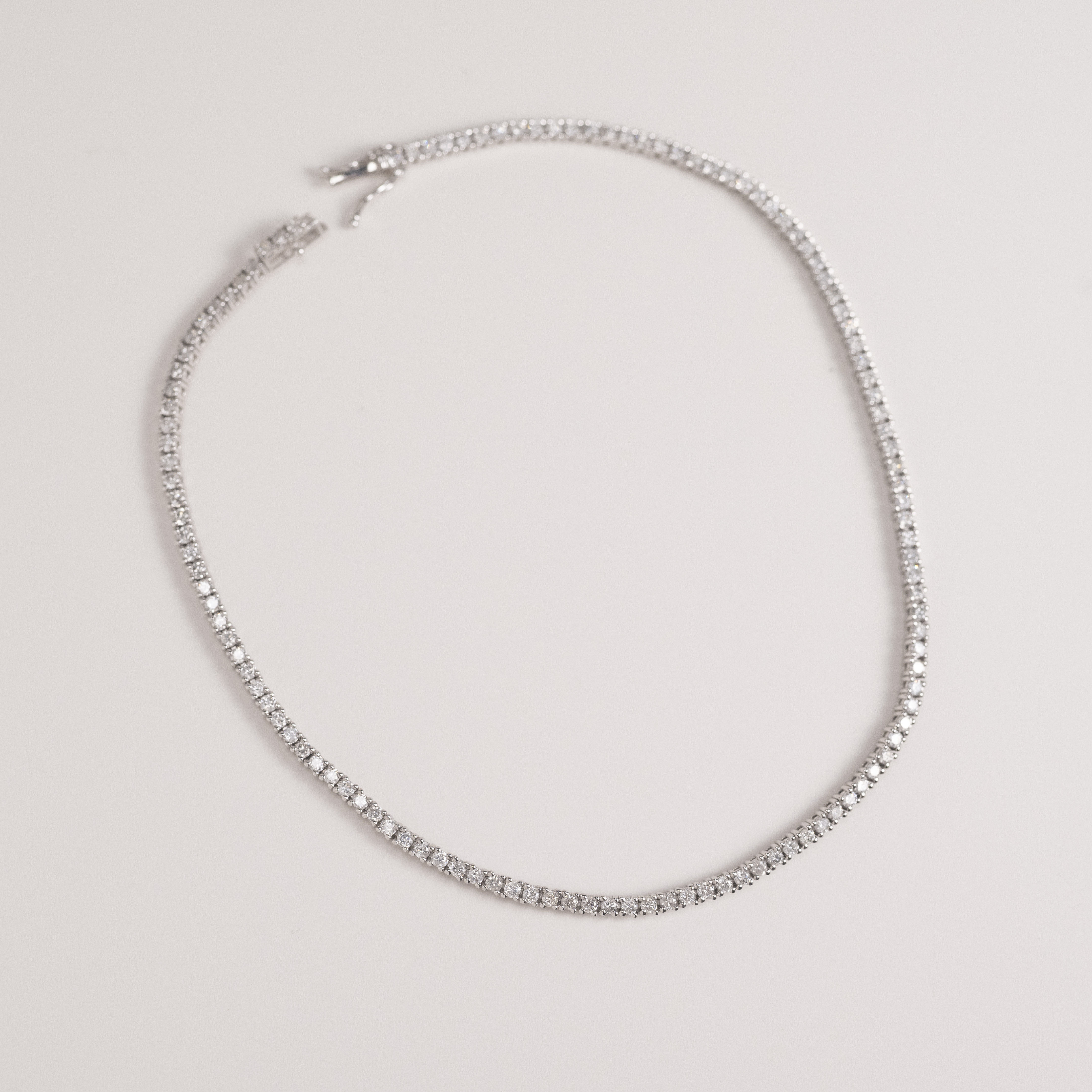 PT950 1.00ct 4 Prongs Tennis Bracelet