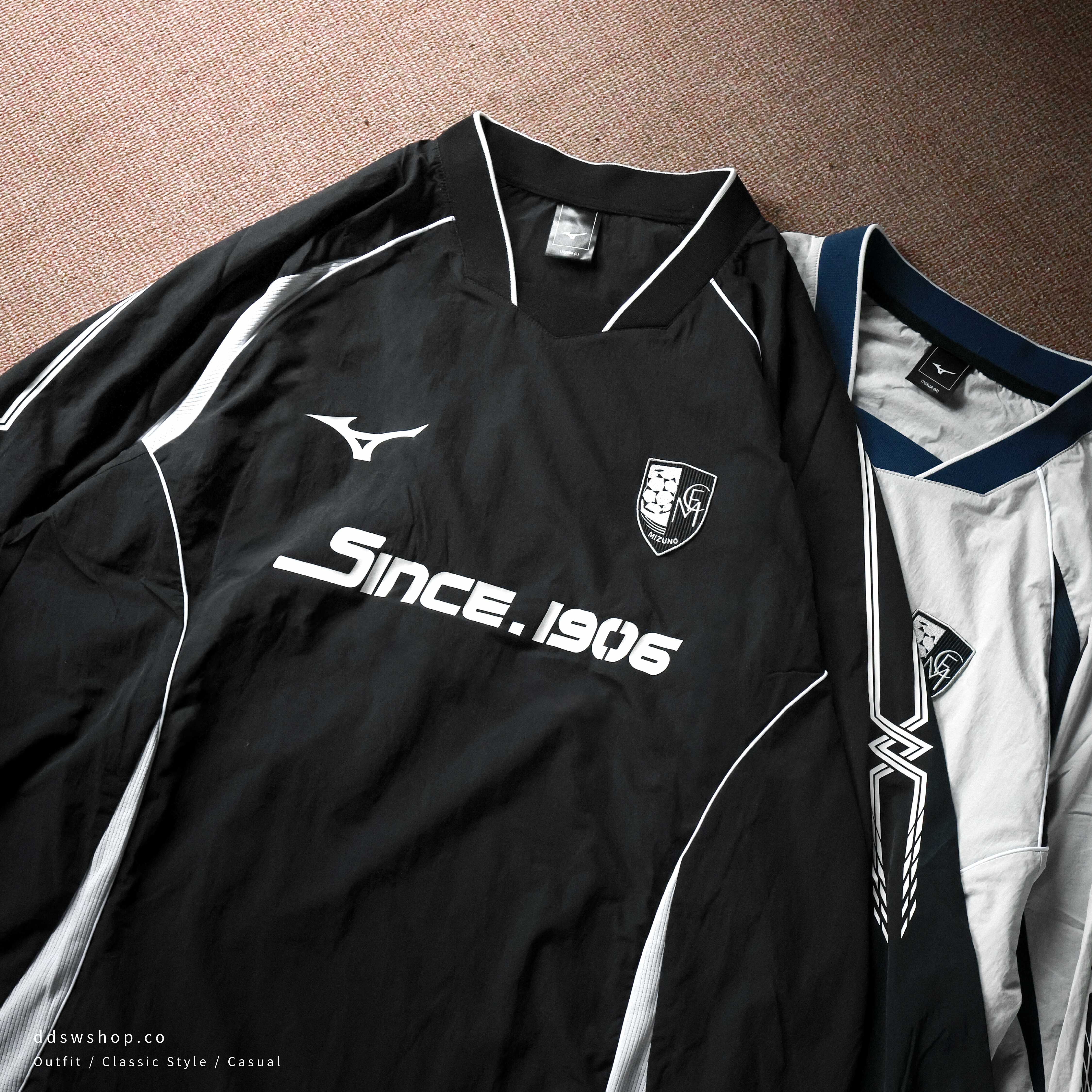 Mizuno SINCE.1906復古足球球衣 三色
