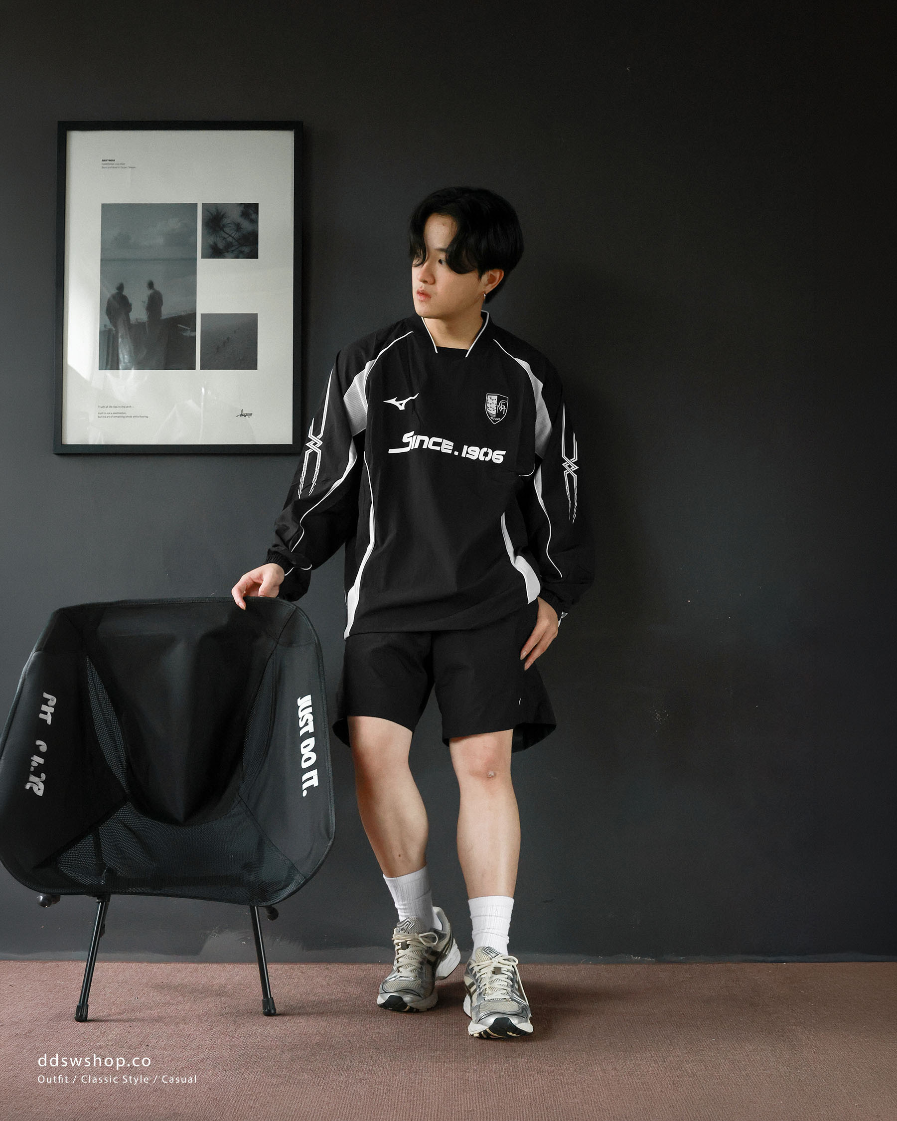 Mizuno SINCE.1906復古足球球衣 三色