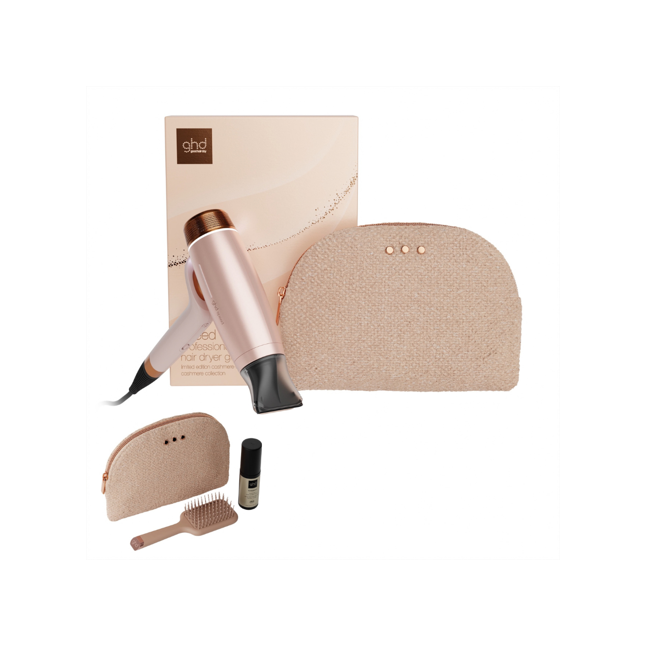 GHD Speed 專業馭風極速風筒套裝-羊絨限定系列