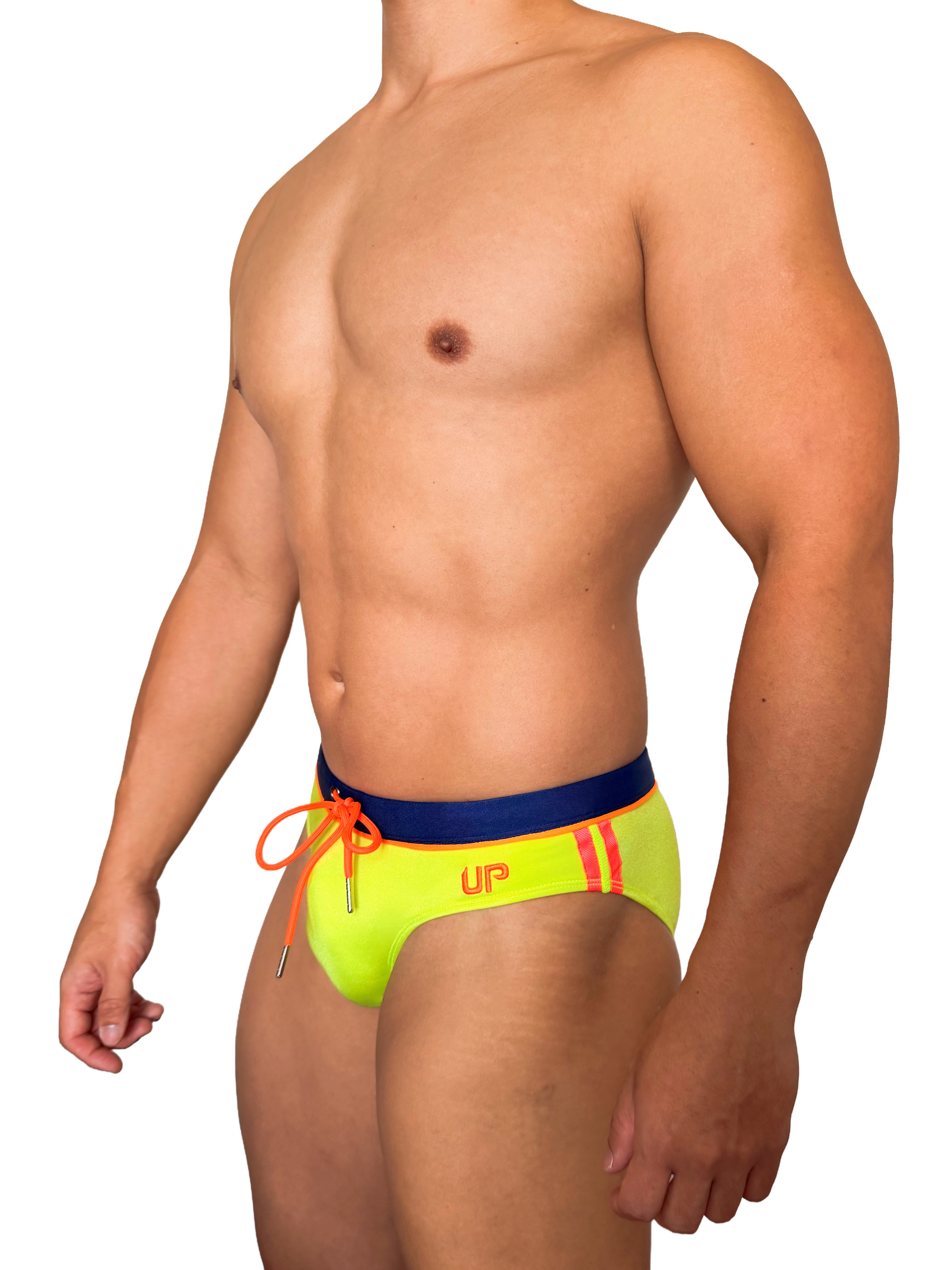 2027 全新系列 - Surge Swim 三角泳褲 黃/橙/藍
