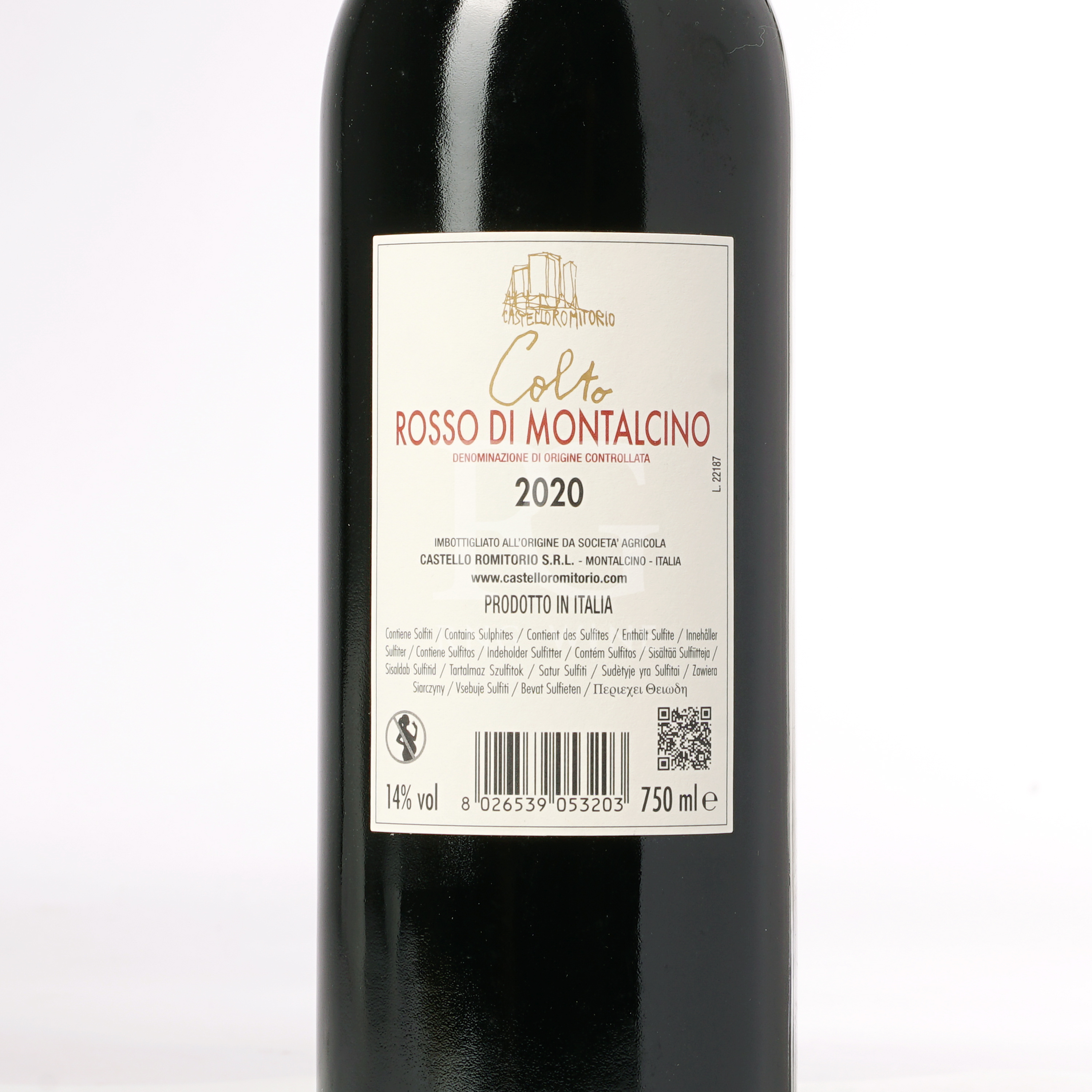Castello Romitorio Colto Rosso di Montalcino 2020 (WS91)