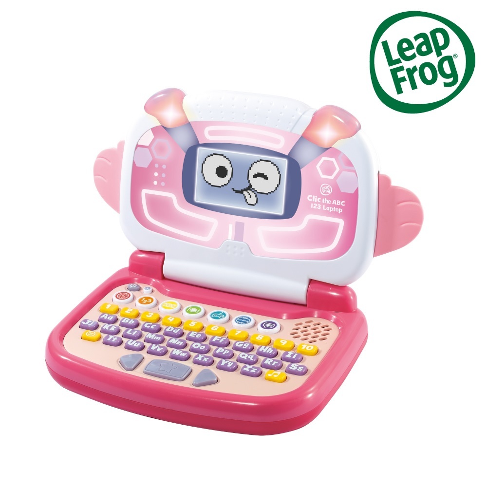 【LeapFrog】哈囉小筆電-粉(UK-英式發音)