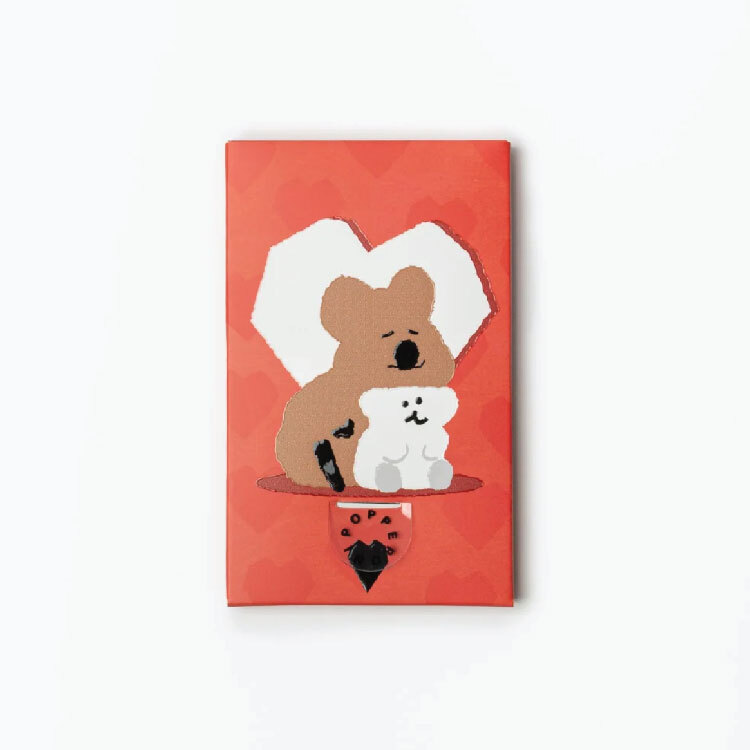 《Dinotaeng X PPRNI》可彈出小卡 [Quokka & Bobo (Love)]