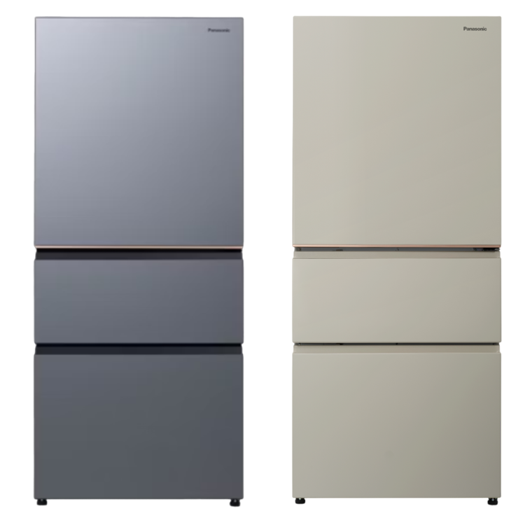 Panasonic 國際 日系上質 610L 一級能效 三門無邊框鋼板變頻冰箱(NR-C617XVS)