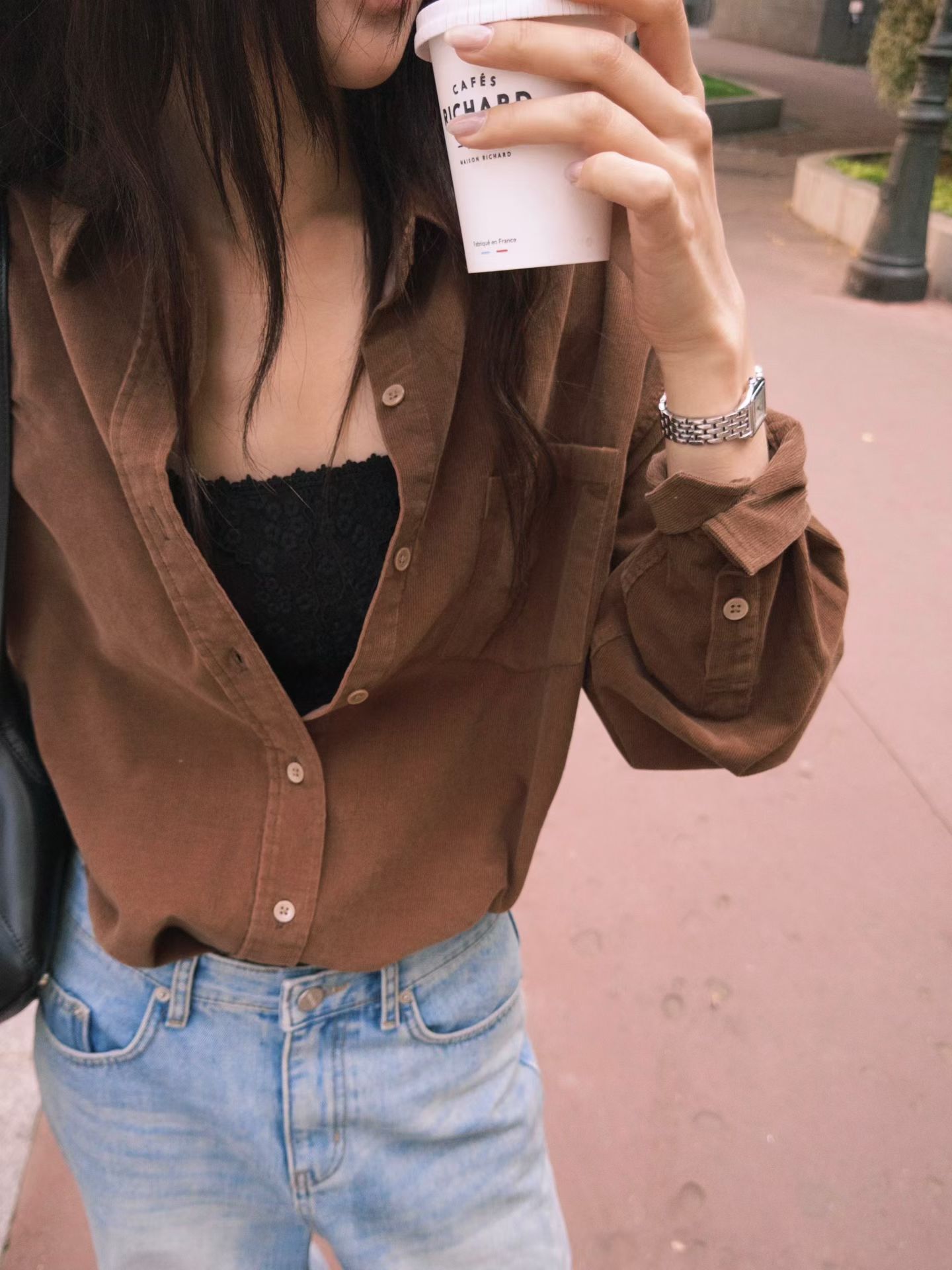 VE26147 Prim Fine Corduroy Shirt
